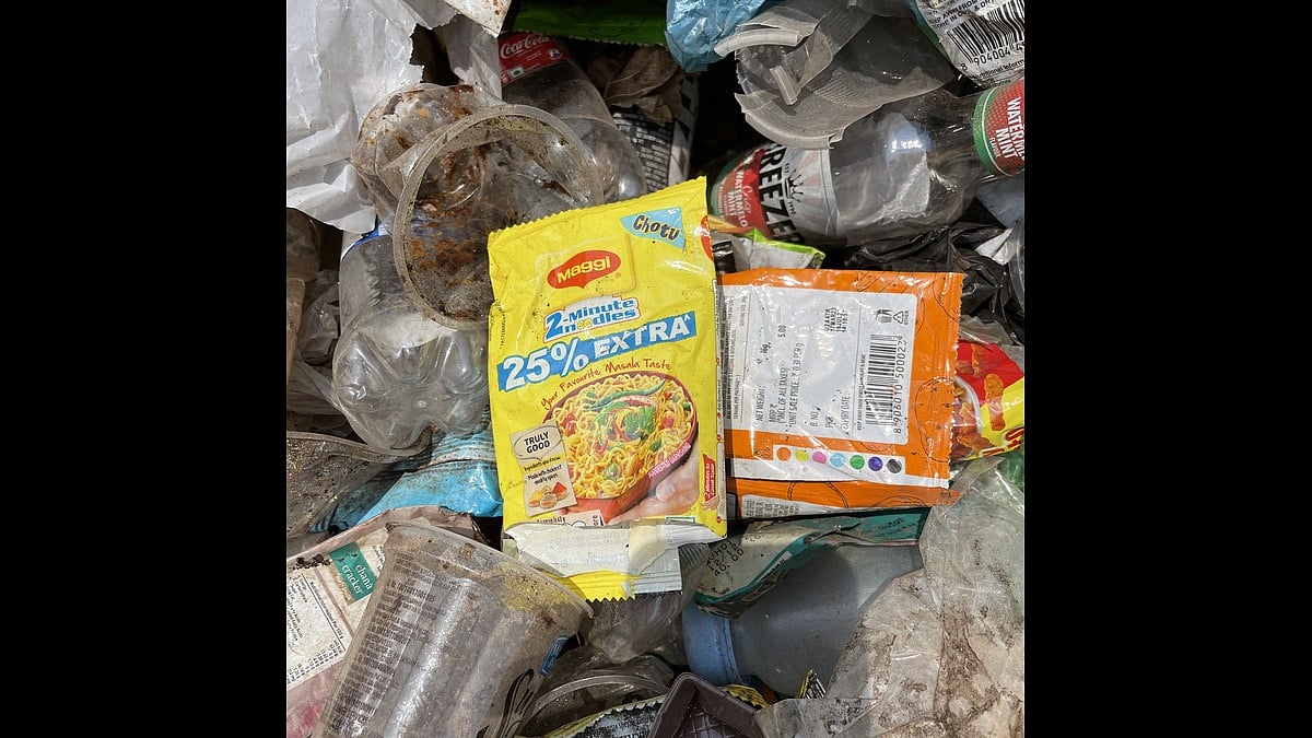 A rise in tourism has led to large quantity of waste. Photo: Project Aamhi 